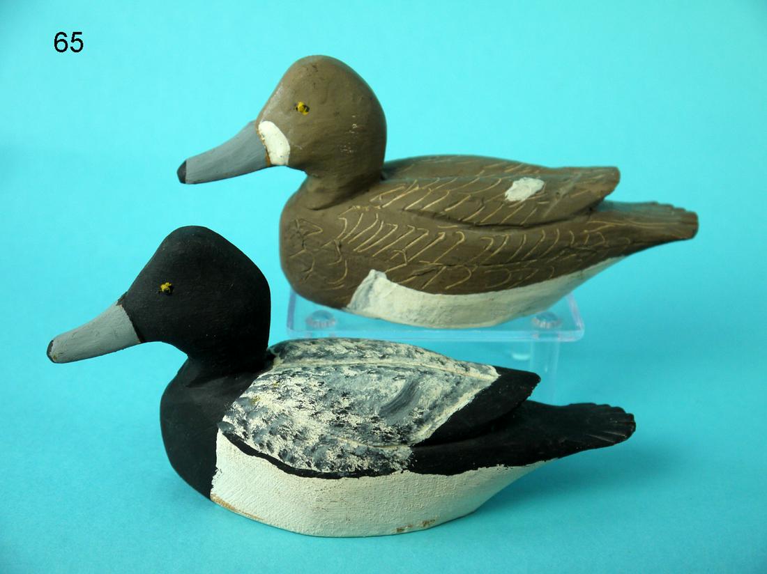 MINIATURE BLUEBILL PAIR, M. HANCOCK (1 of 4)