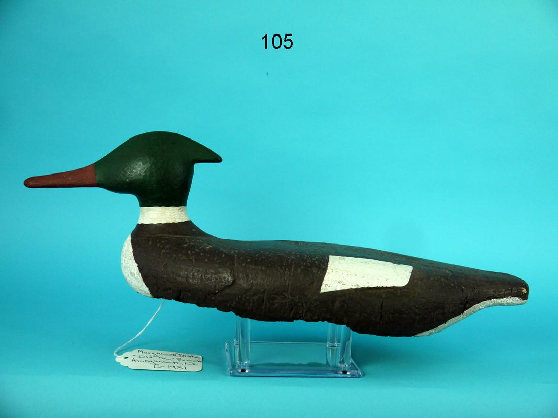 RED-BREASTED MERGANSER DRAKE, T. BENNETT (1 of 4)