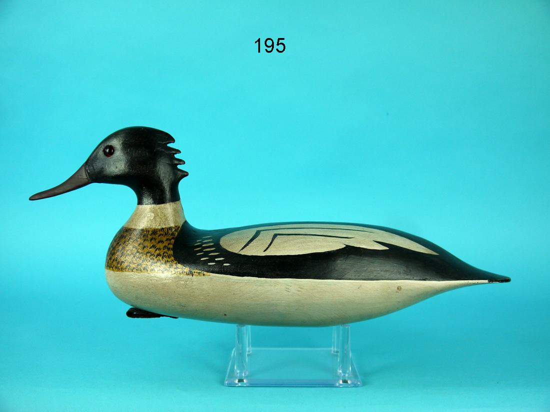 RED-BREASTED MERGANSER DRAKE, H.V. SHOURDS STYLE (1 of 4)