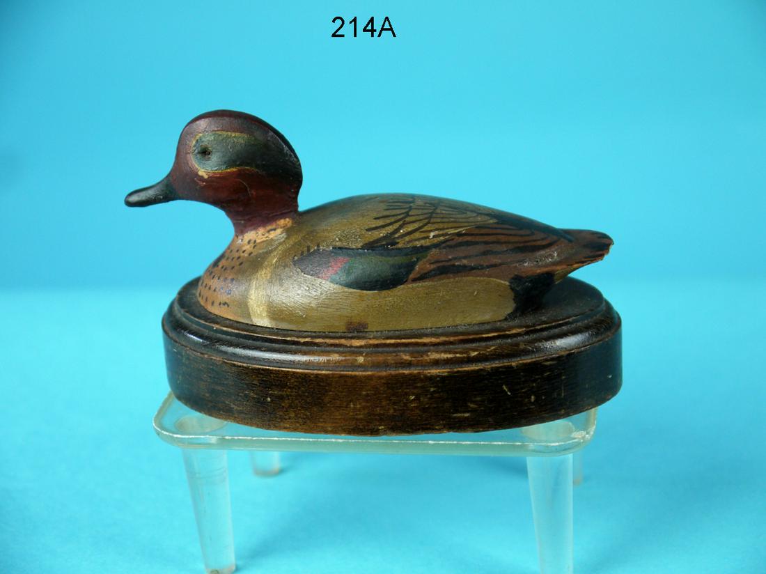 MINIATURE GREEN WING TEAL DRAKE, A. BLACKSTONE (1 of 4)