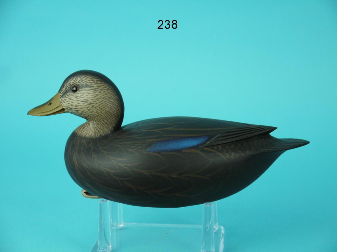 ONE-THIRD SIZE BLACK DUCK, F.C. BROWN, JR. (1 of 4)