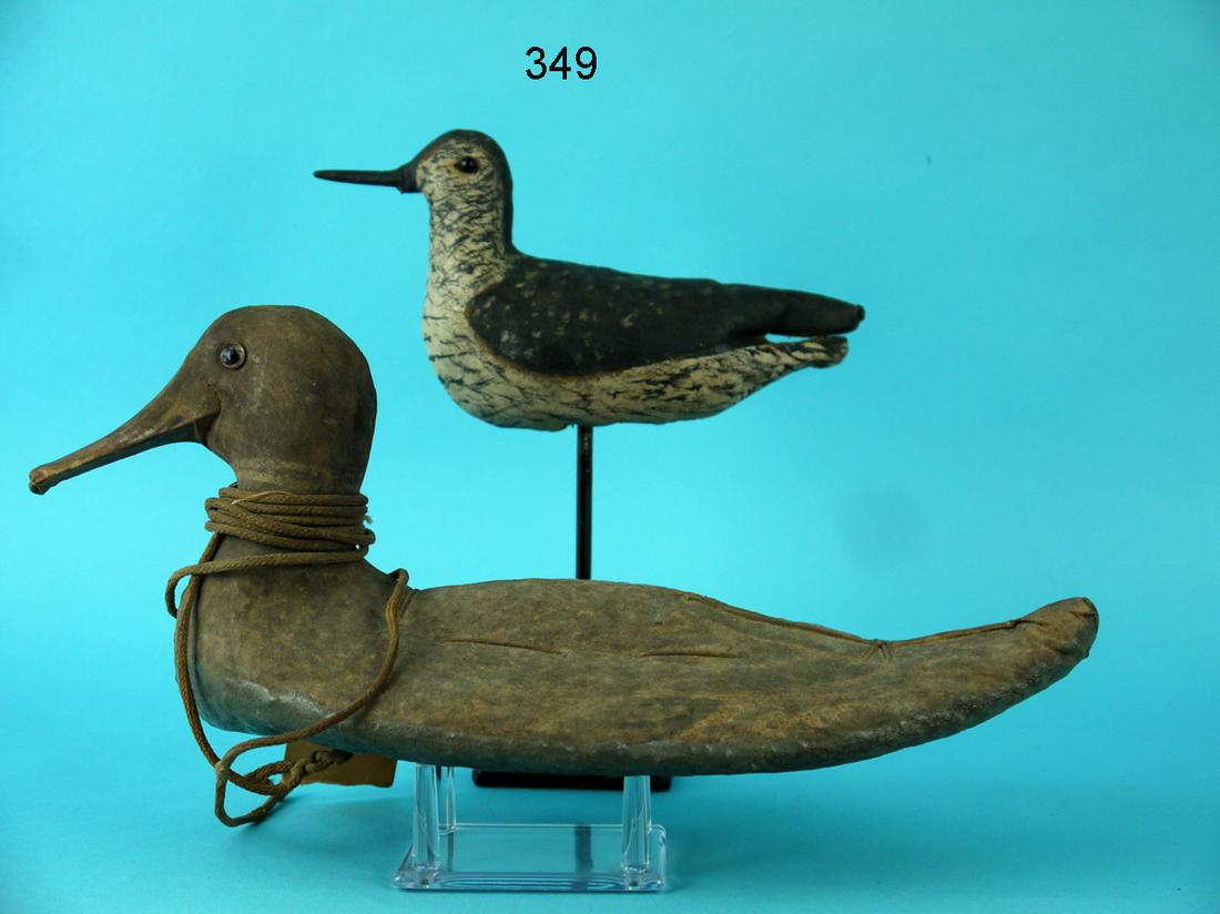 CANVAS BLACK DUCK AND YELLOWLEG (1 of 2)