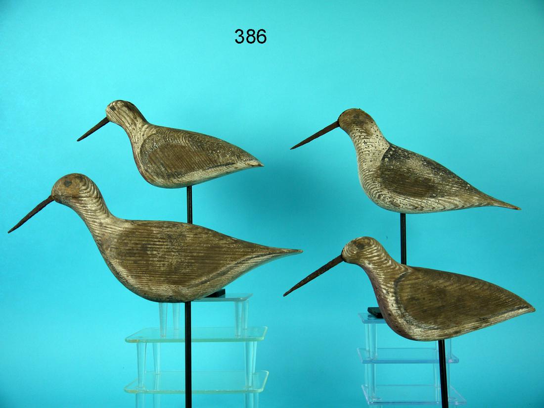 FOUR EARLY SHOREBIRDS, CAPE MAY, NJ (1 of 2)