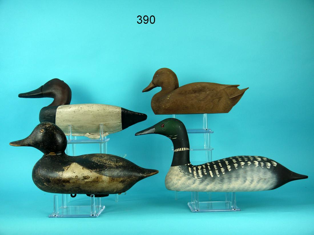 GROUP OF FOUR DECOYS (1 of 4)