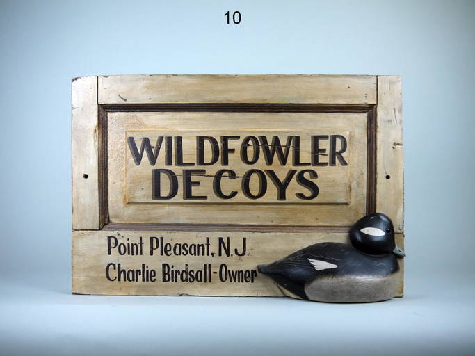 Wildfowler Decoys Advertising Sign