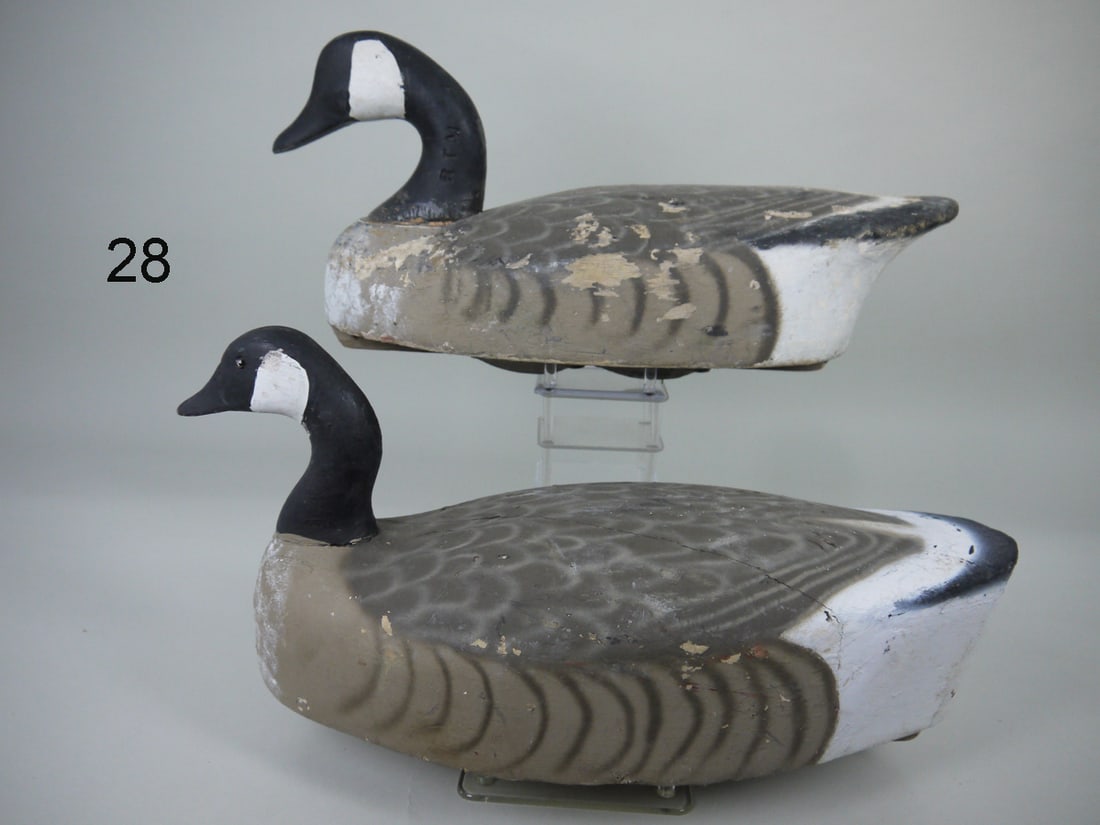 TWO CANADA GEESE, WILDFOWLER, QUOGUE (1 of 4)
