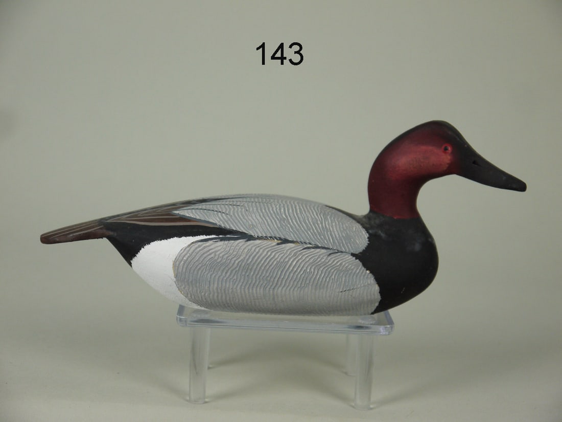ONE-THIRD SIZE CANVASBACK DRAKE, L. REINERI (1 of 4)