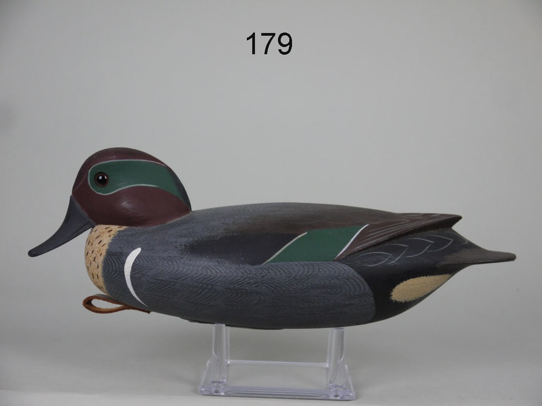 GREEN WING TEAL DRAKE, G. STRUNK (1 of 4)