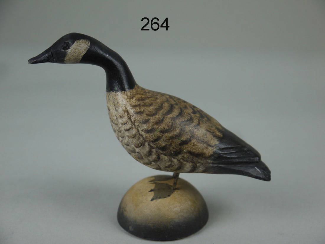 Fine Miniature Canada Goose, K. Kirby Auction