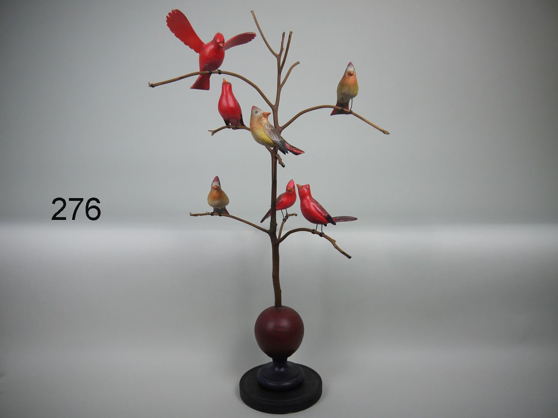 CARDINAL BIRD TREE, K. KIRBY (1 of 4)