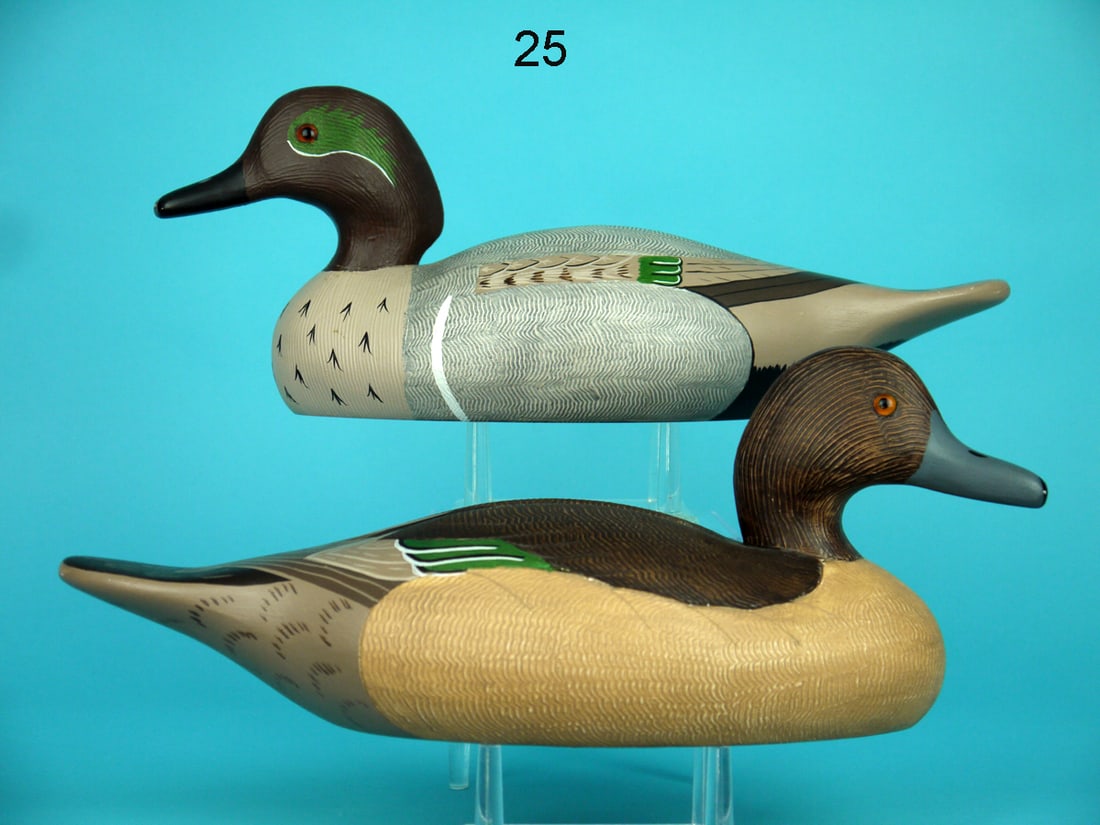 GREEN WING TEAL PAIR, WILDFOWLER (1 of 4)