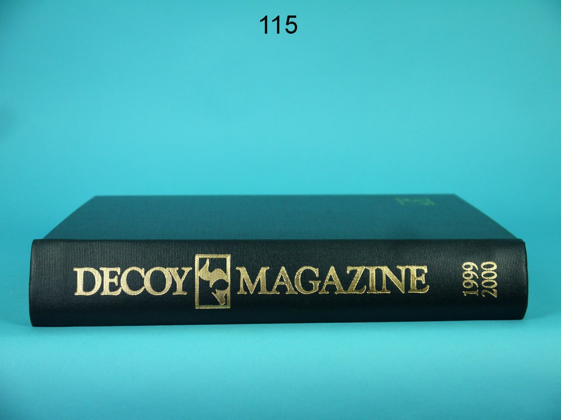 BOUND ISSUES OF "DECOY MAGAZINE", 1999-2000 (1 of 1)