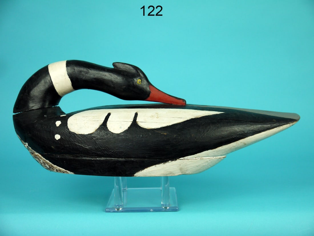 RED-BREASTED MERGANSER DRAKE, MAINE (1 of 4)