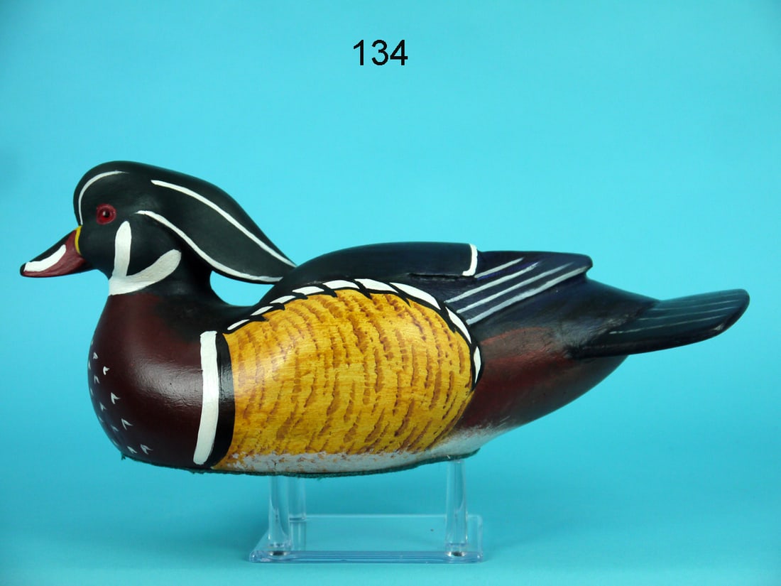 WOOD DUCK DRAKE, R. DESJARDINS (1 of 4)