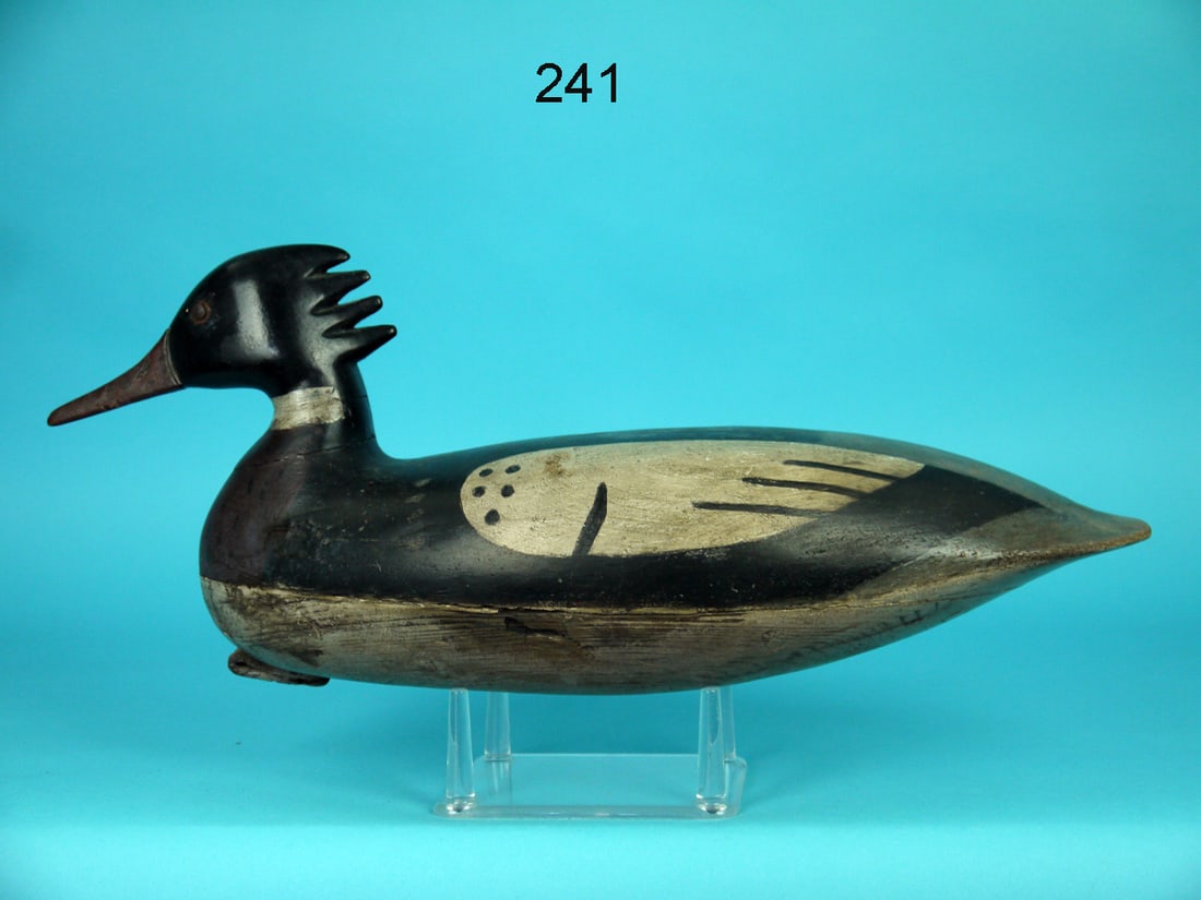 RED-BREASTED MERGANSER DRAKE, H.V. SHOURDS (1 of 4)