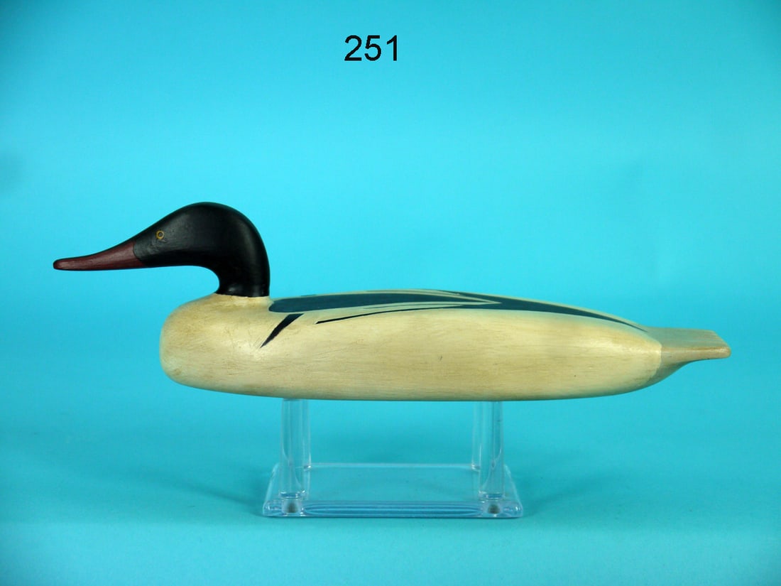 ONE-THIRD SIZE AMERICAN MERGANSER DRAKE, B. SEABROOK (1 of 4)
