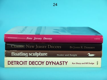 GROUP OF FOUR DECOY BOOKS
