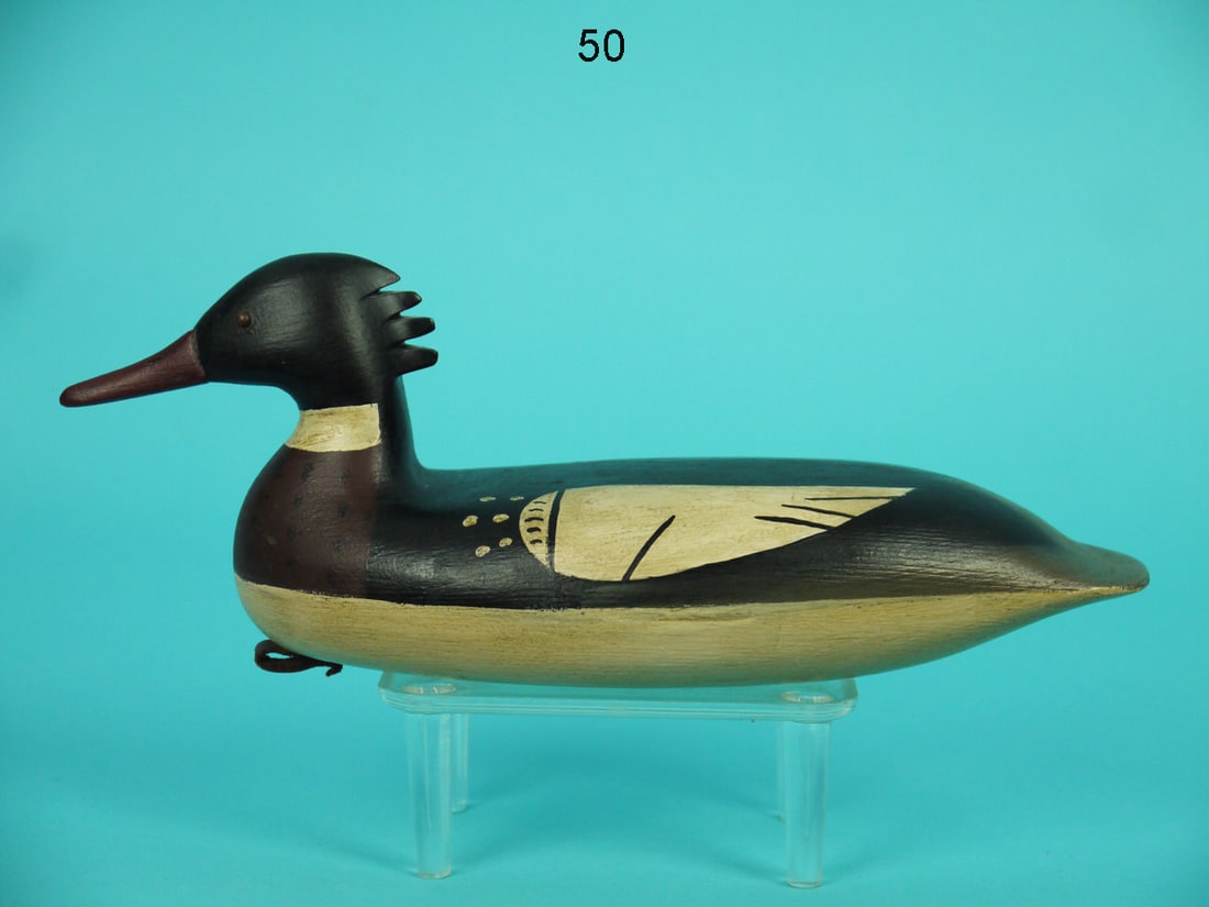 MINIATURE RED-BREASTED MERGANSER, B. SEABROOK (1 of 4)