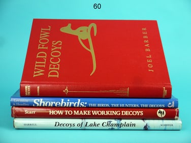 FOUR DECOY-RELATED BOOKS