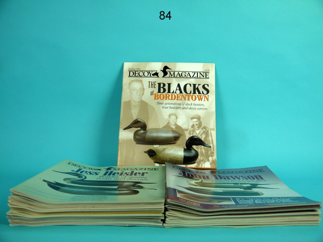"DECOY MAGAZINE," TWENTY-FOUR ISSUES (1 of 1)
