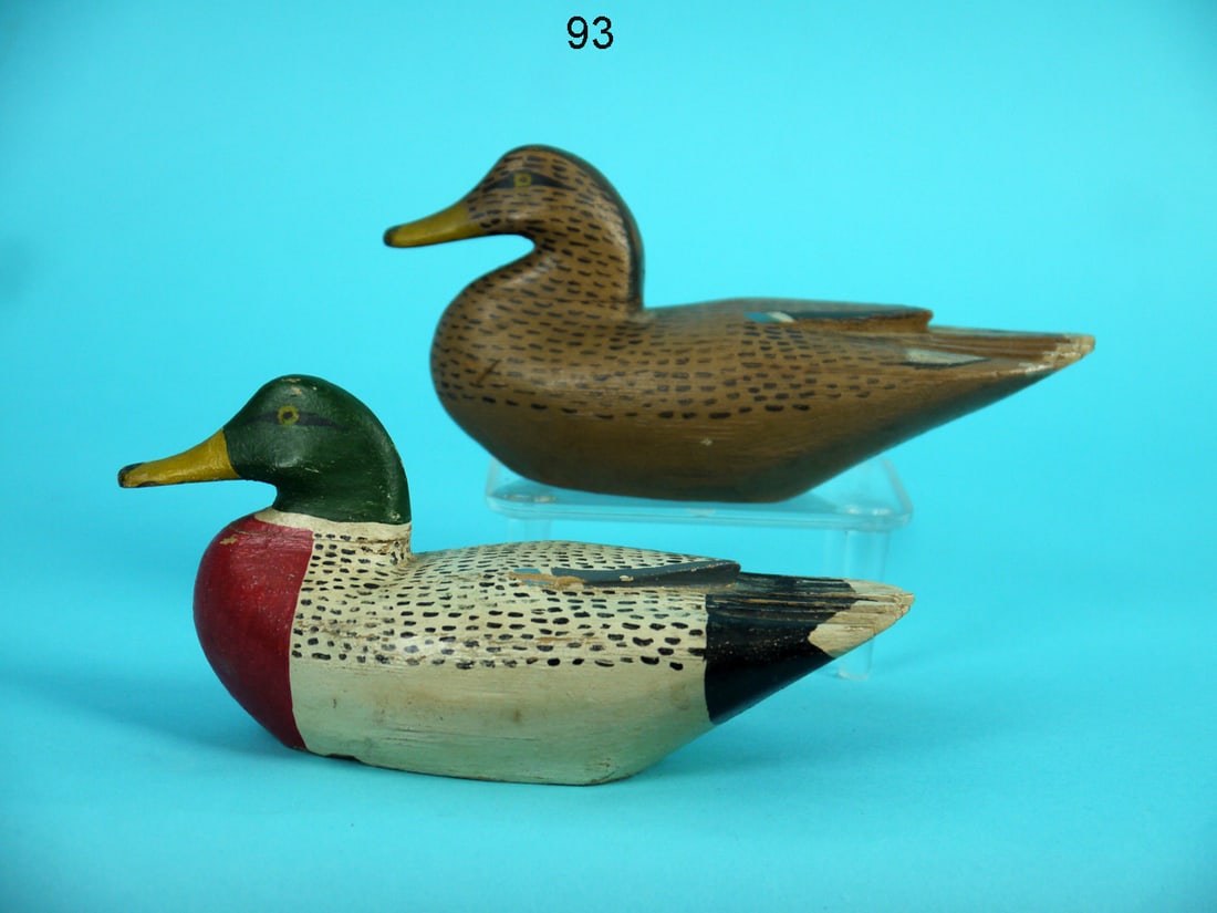 MINIATURE MALLARD PAIR, T. FITZPATRICK (1 of 4)
