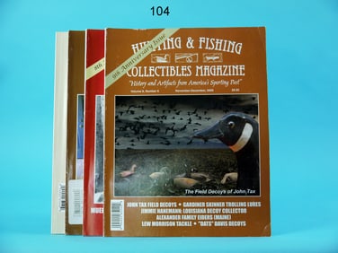 SEVENTY "HUNTING & FISHING COLLECTIBLES" MAGAZINES
