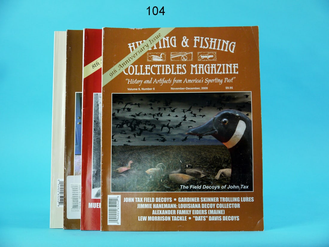 SEVENTY "HUNTING & FISHING COLLECTIBLES" MAGAZINES (1 of 1)