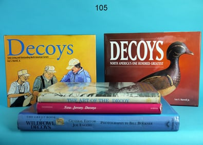 FIVE DECOY BOOKS