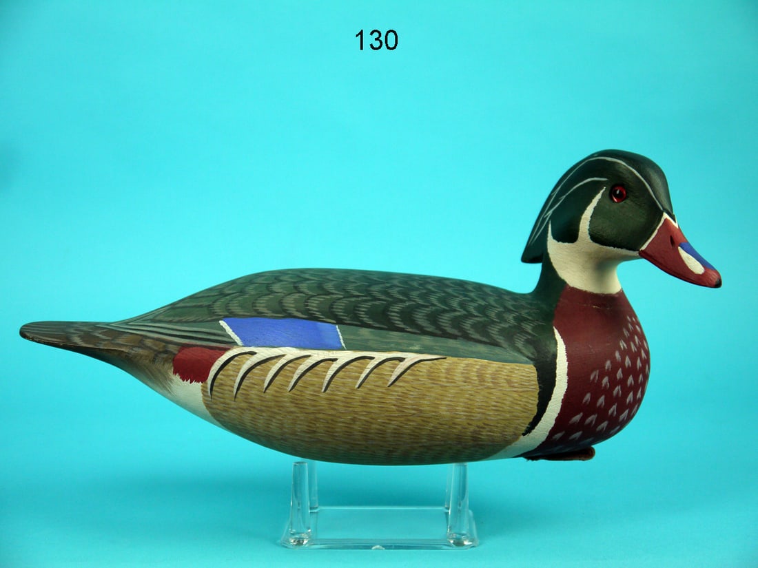 WOOD DUCK DRAKE, H.V. SHOURDS (1 of 4)