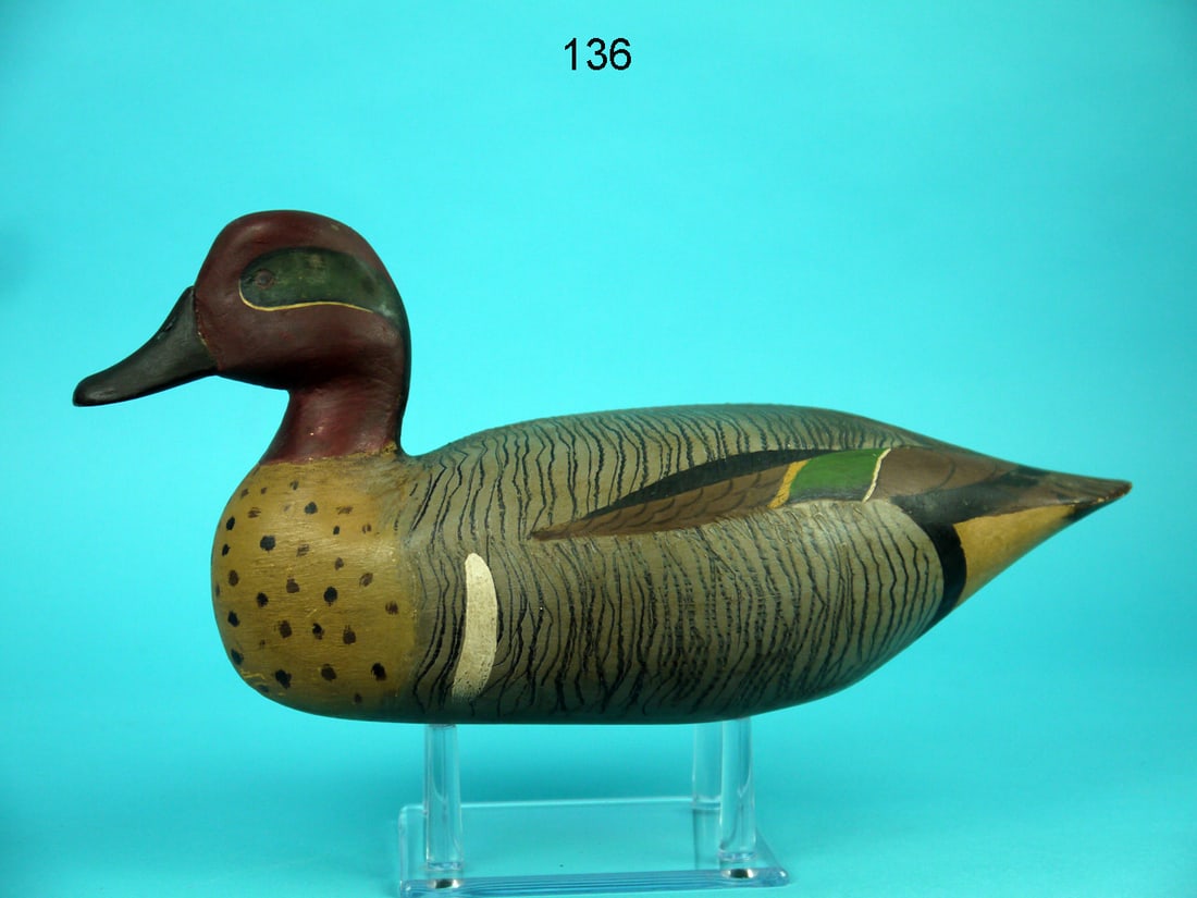 GREEN WING TEAL DRAKE, H.V. SHOURDS (1 of 4)