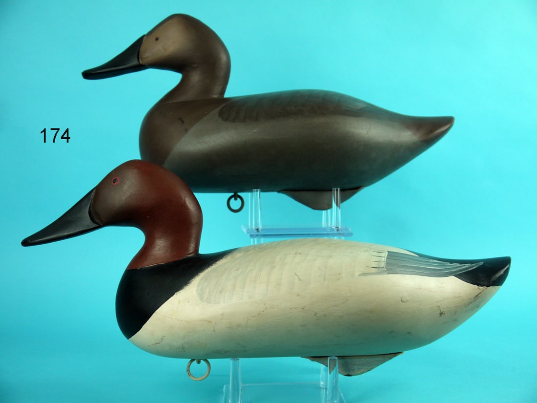 CANVASBACK PAIR, R.M. MITCHELL (1 of 4)