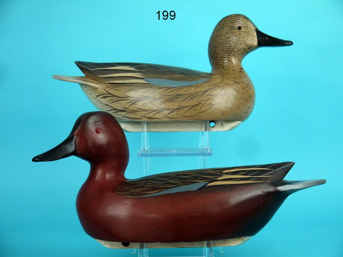 CINNAMON TEAL PAIR, W. GEONNE (1 of 4)