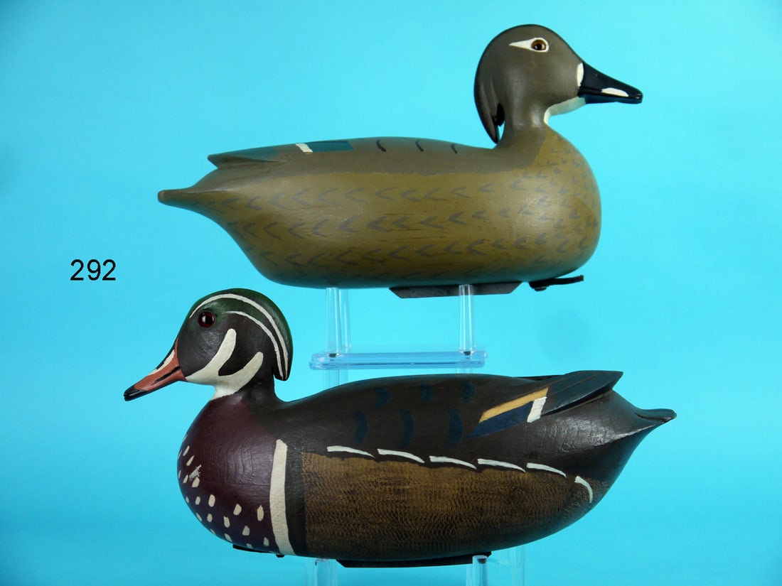 WOOD DUCK PAIR, J. BAKER (1 of 4)