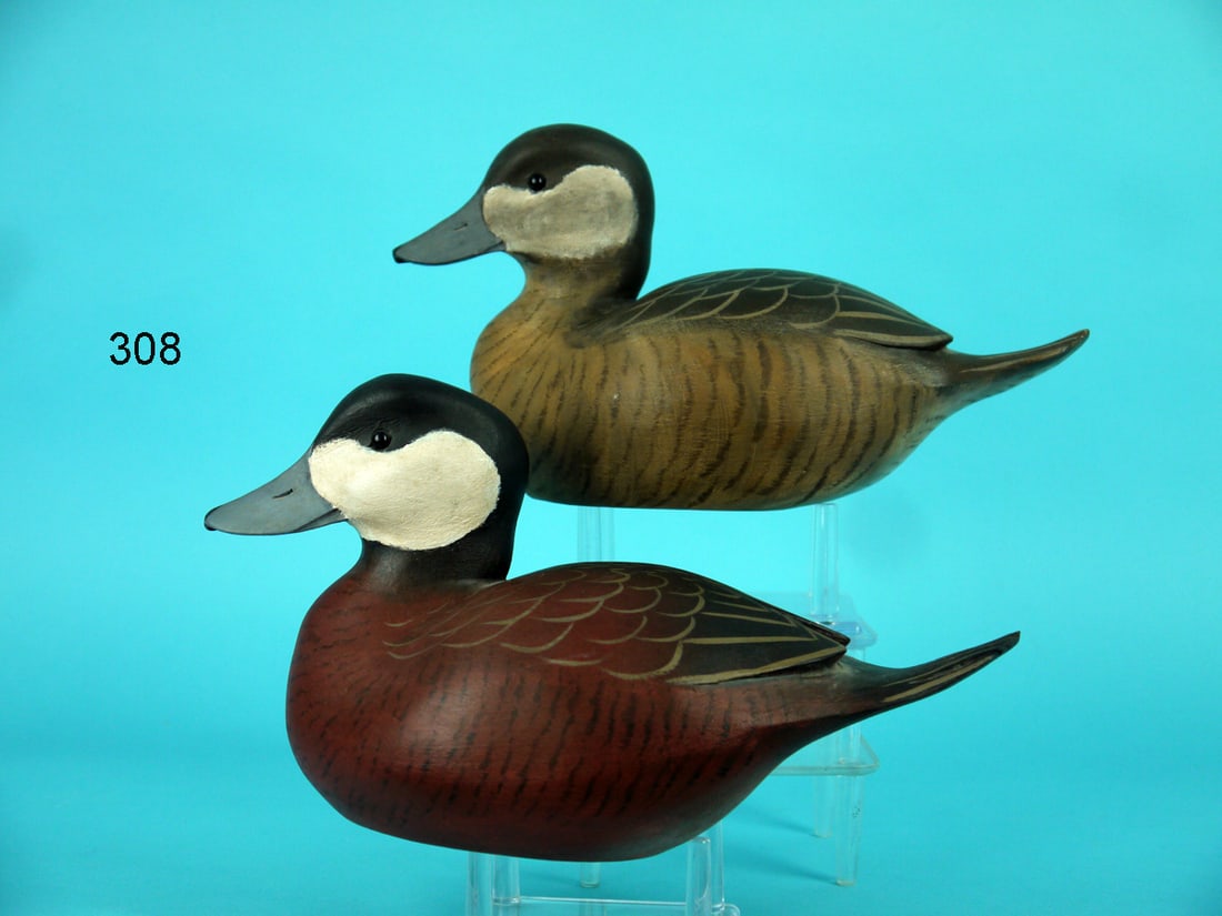 RUDDY DUCK PAIR, J. BRITTON (1 of 4)