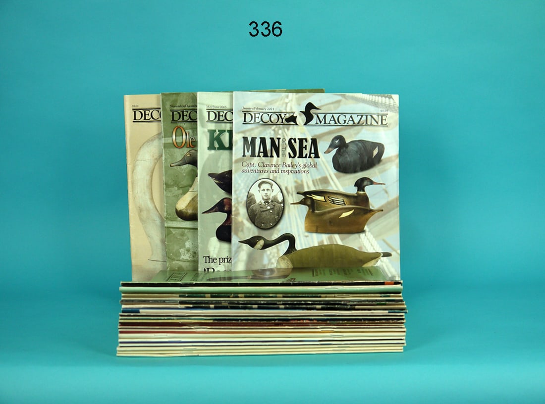 TWENTY "DECOY MAGAZINE" ISSUES (1 of 1)