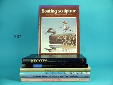 SIX DECOY BOOKS AND CATALOGS