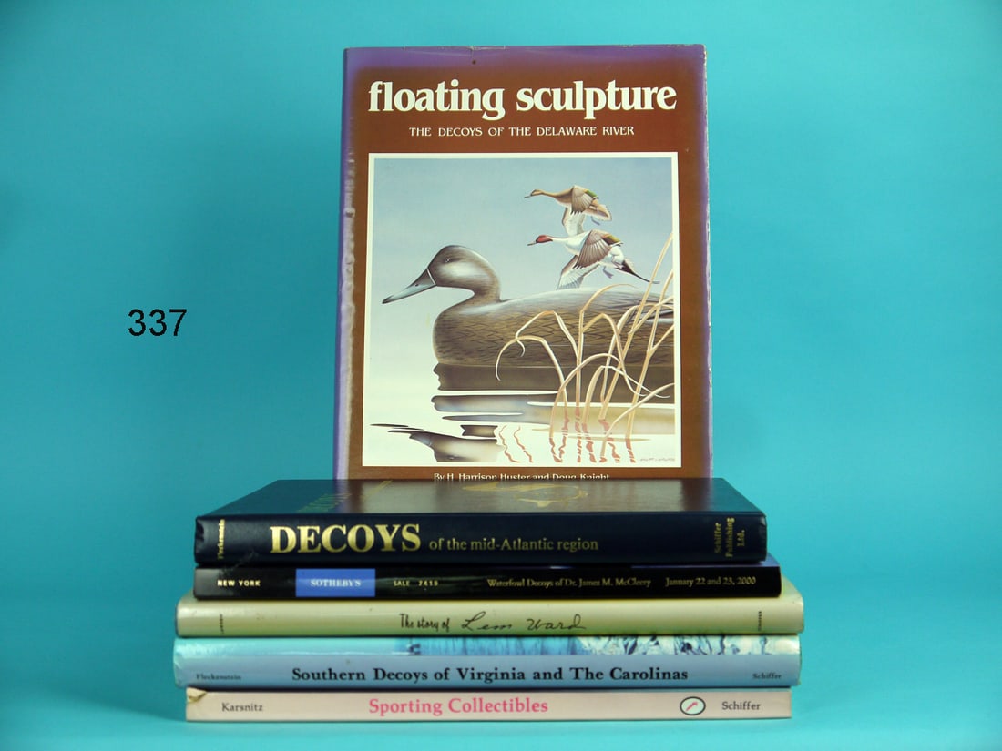 SIX DECOY BOOKS AND CATALOGS (1 of 1)