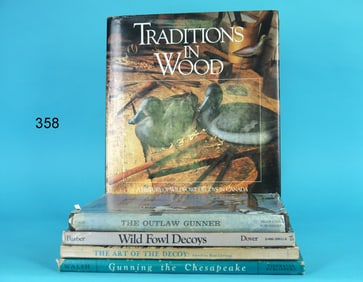 GROUP OF FIVE DECOY-RELATED BOOKS