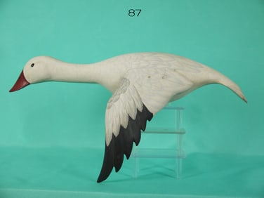 FLYING SNOW GOOSE, K. HARRIS