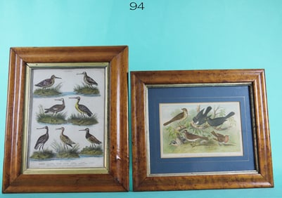 TWO FRAMED CHROMO LITHOGRAPHS