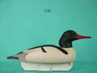 COMMON MERGANSER DRAKE, C.R. MARTER, JR.