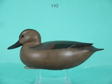 GREEN WING TEAL HEN, F.C. BROWN, JR.