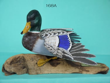 ONE-HALF SIZE MALLARD DRAKE, W. VEASEY