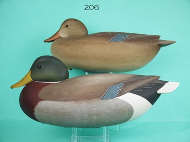 MALLARD PAIR, G. STRUNK