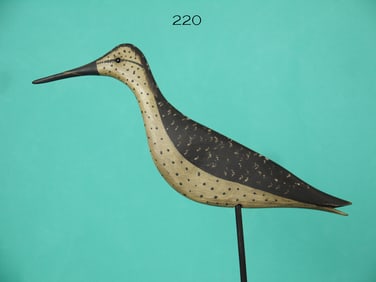 YELLOWLEGS SILHOUETTE, B. WHITE