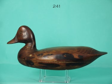 NATURAL FINISH DECOY, NEW JERSEY