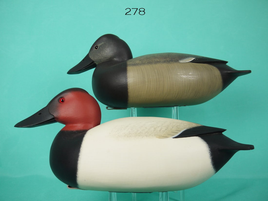 CANVASBACK PAIR, F.C. BROWN, JR. (1 of 4)
