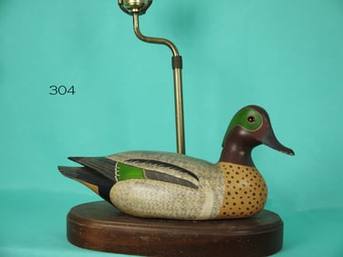 GREEN WING TEAL DRAKE, H.V. SHOURDS