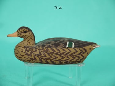 MINIATURE MALLARD HEN, C. WILBER