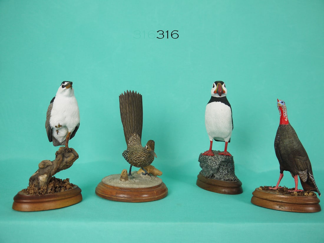 FOUR DECORATIVE MINIATURES, J. AND D. WILKERSON (1 of 1)